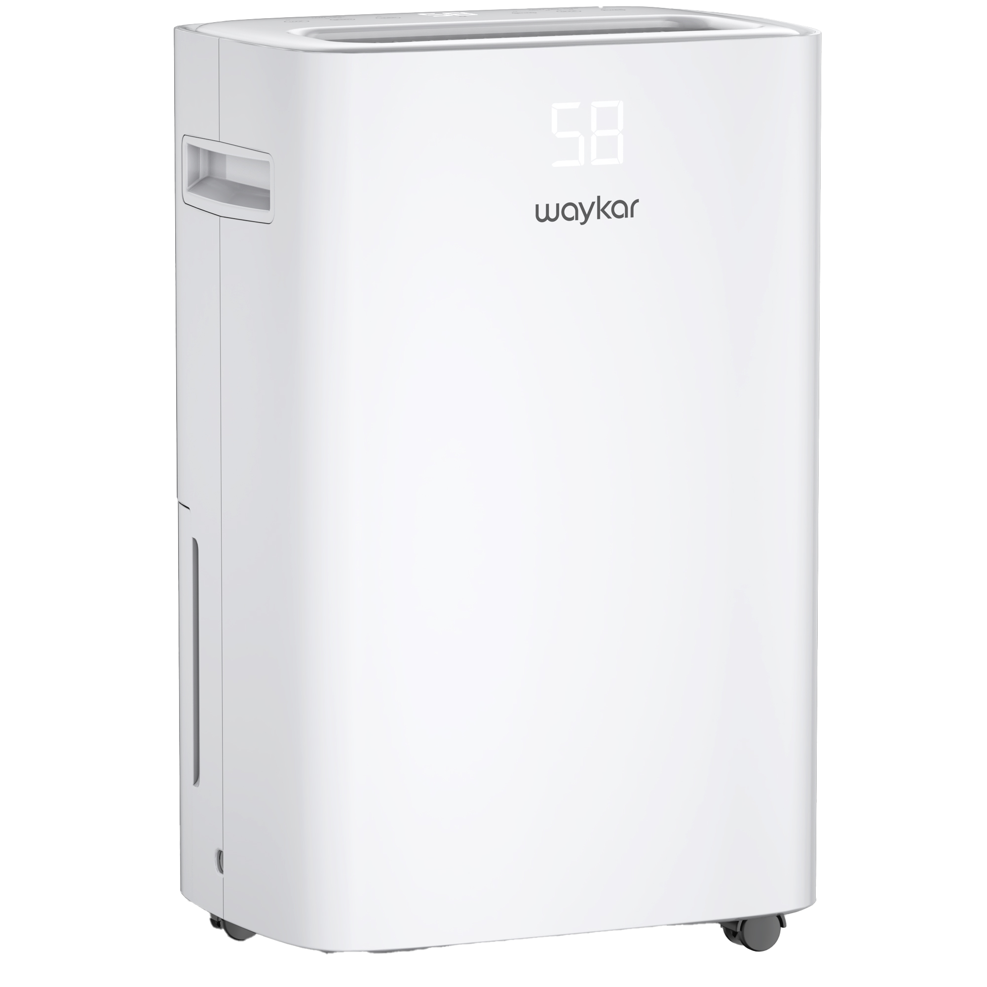 Waykar 50 Pints Dehumidifier with 0.66 Gal Water Tank, 4,500 sq. ft. Covered