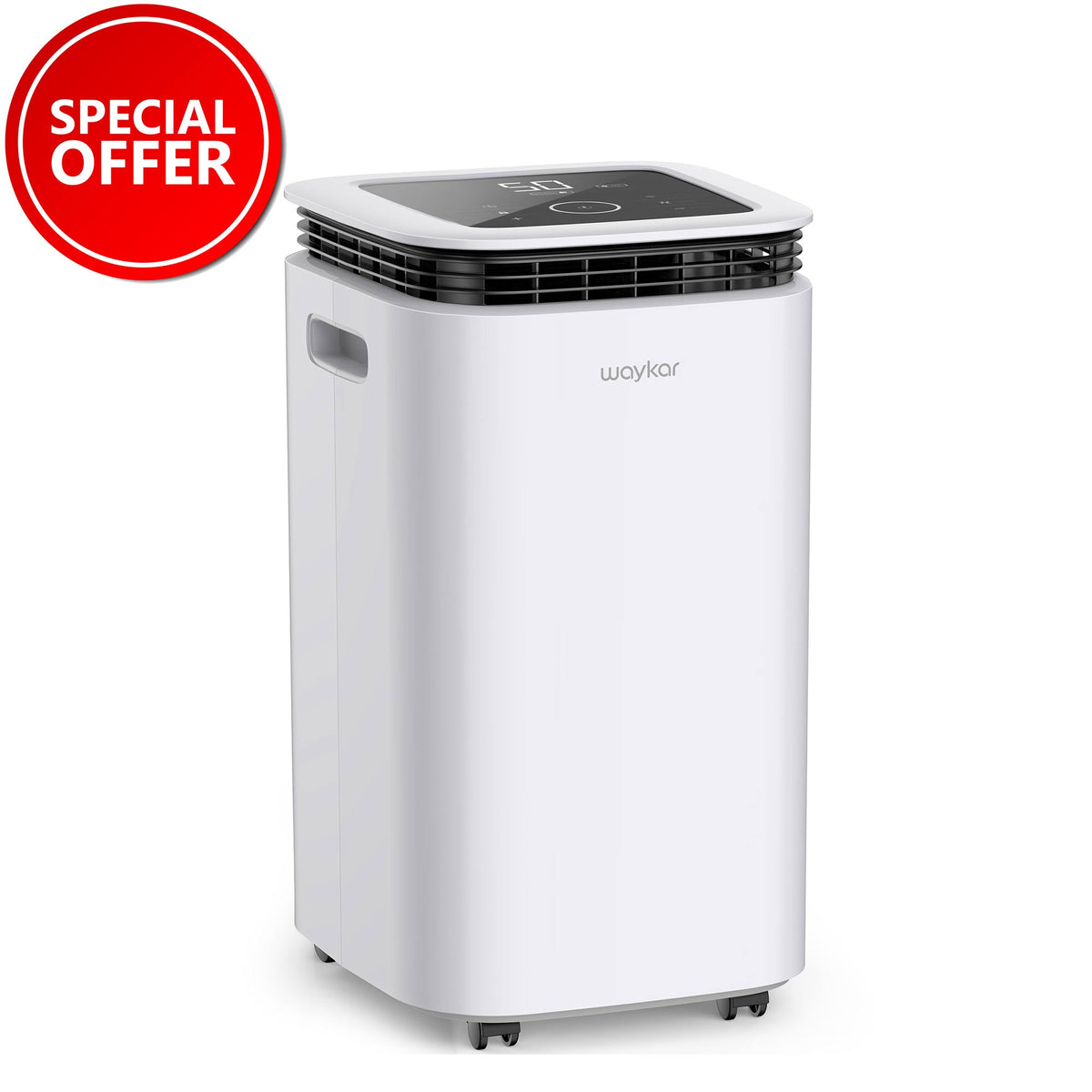 34 Pints Home Dehumidifier with Drain Hose