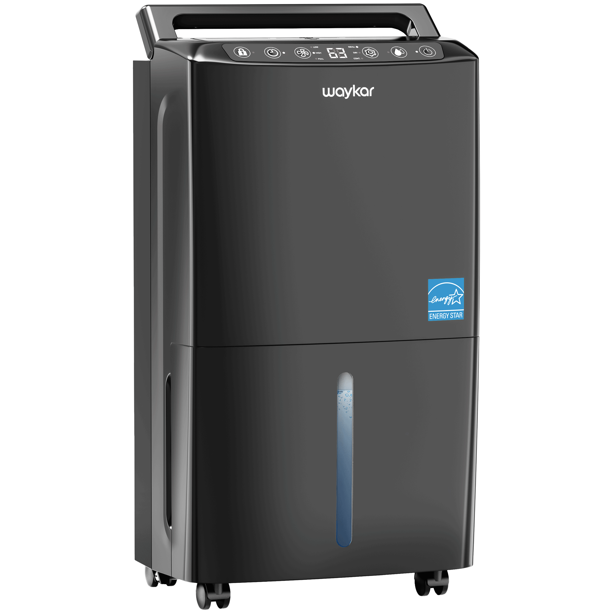 34 Pints Super Quiet Dehumidifier for Room—at 33 dB (Black)