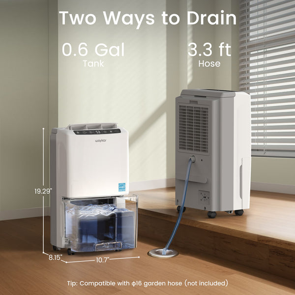 34 Pints Super Quiet Dehumidifier for Room—at 33 dB