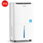 Upgraded 34 Pints Dehumidifier for Bathroom & Basement, ENERGY STAR Most Efficient 2025, Quiet 33dB