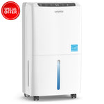Upgraded 34 Pints Dehumidifier for Bathroom & Basement, ENERGY STAR Most Efficient 2025, Quiet 33dB [PD160B-PRO]