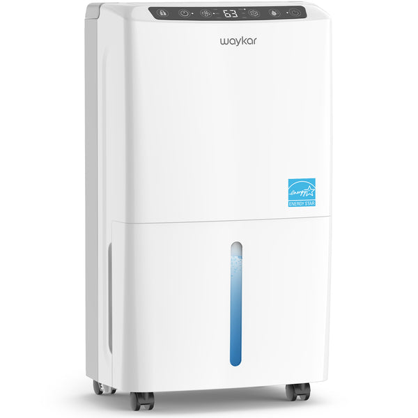 Upgraded 34 Pints Dehumidifier for Bathroom & Basement, ENERGY STAR Most Efficient 2025, Quiet 33dB