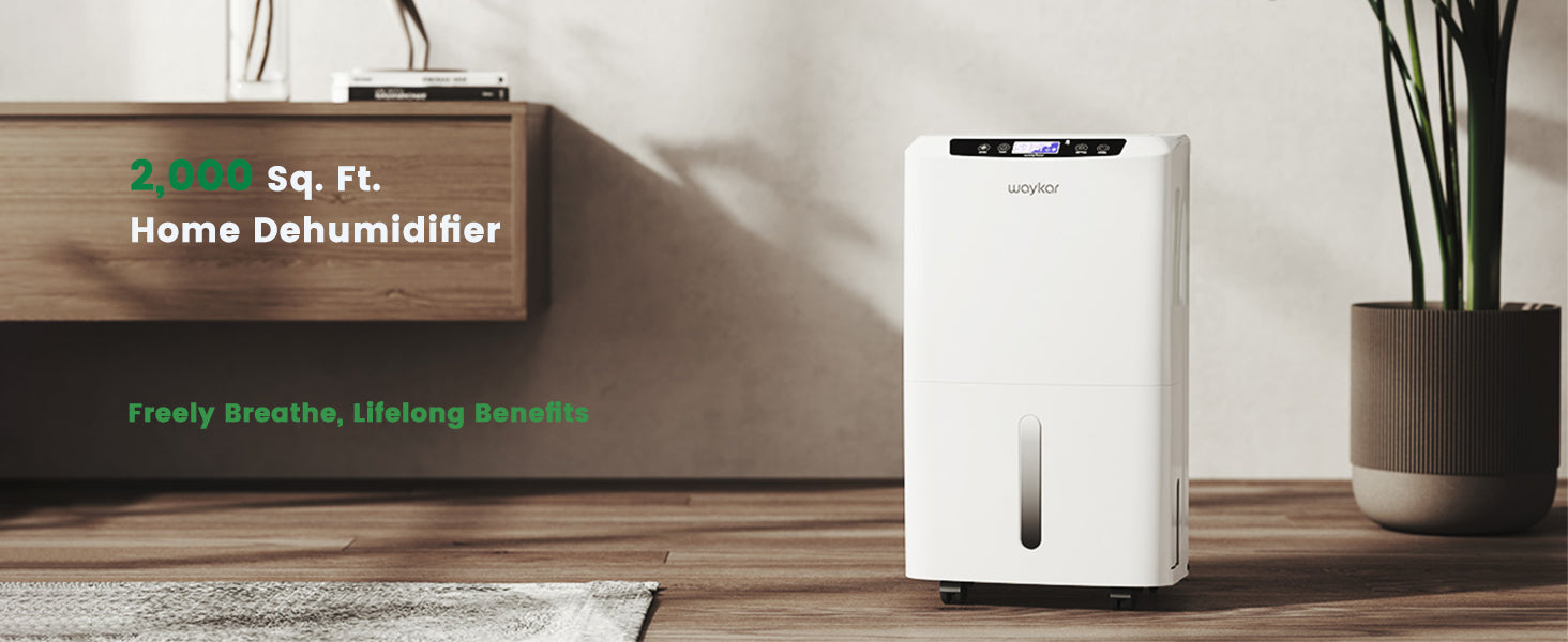 Waykar 2000 Sq. Ft 34 Pints 2025 Most Efficient Energy Star