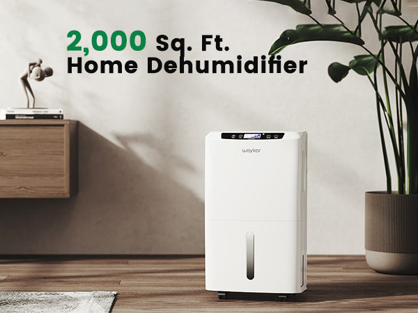 2000 Sq. Ft Dehumidifier for Home, 34 Pints Strong – Waykar