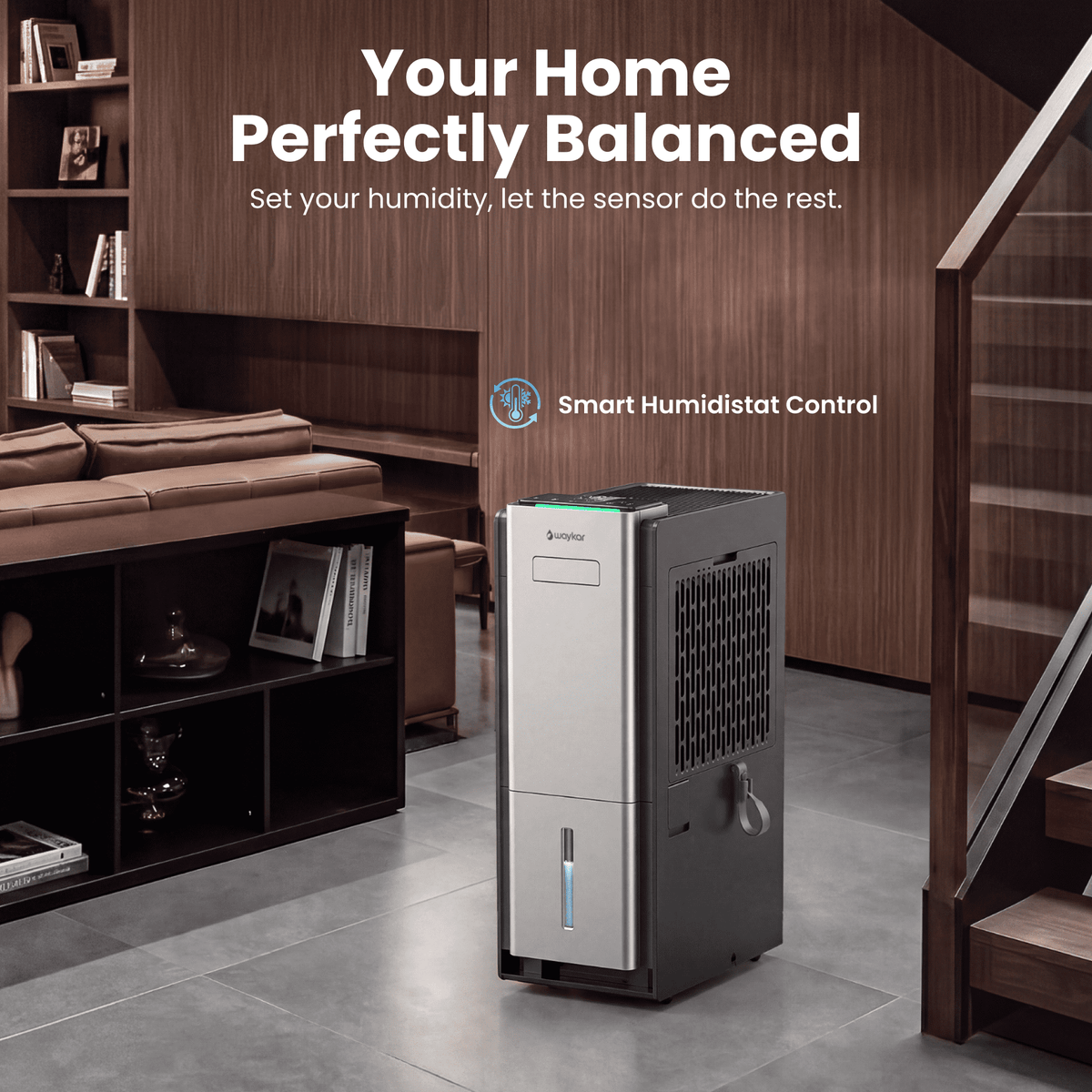 Pre-Sale: 80-Pint ENERGY STAR® Most Efficient 2025 Dehumidifier for Basements, 1.58-Gallon Water Tank