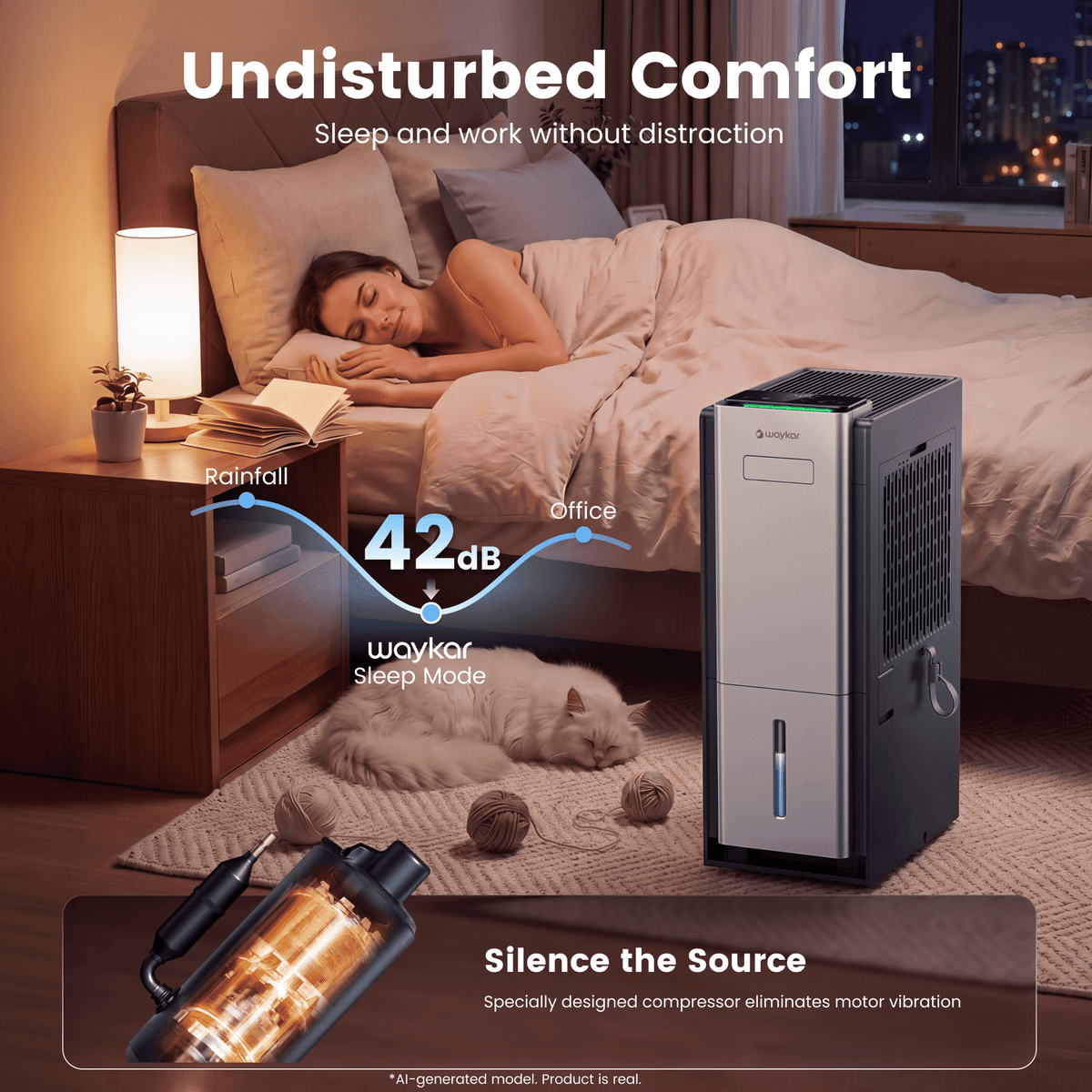 Pre-Sale: 80-Pint ENERGY STAR® Most Efficient 2025 Dehumidifier for Basements, 1.58-Gallon Water Tank