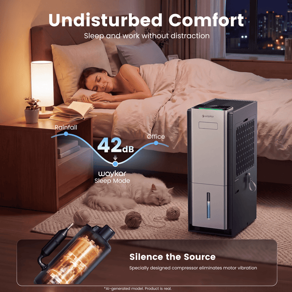 Pre-Sale: 80-Pint ENERGY STAR® Most Efficient 2025 Dehumidifier for Basements, 1.58-Gallon Water Tank