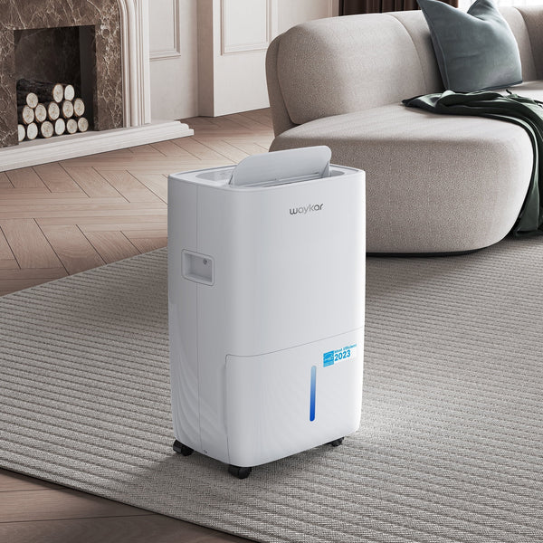 Energy Star Dehumidifier - 5500 Sq. Ft, Quiet, Ideal for Large Rooms & Basements