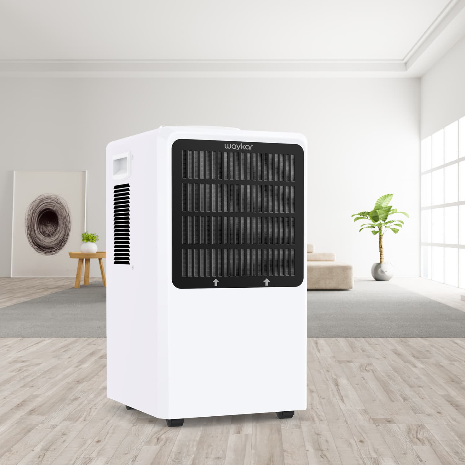daikichiro1206ページ Waykar 130 Pints Dehumidifier with 6.6 ft Drain Hose, Large Dehumidifi