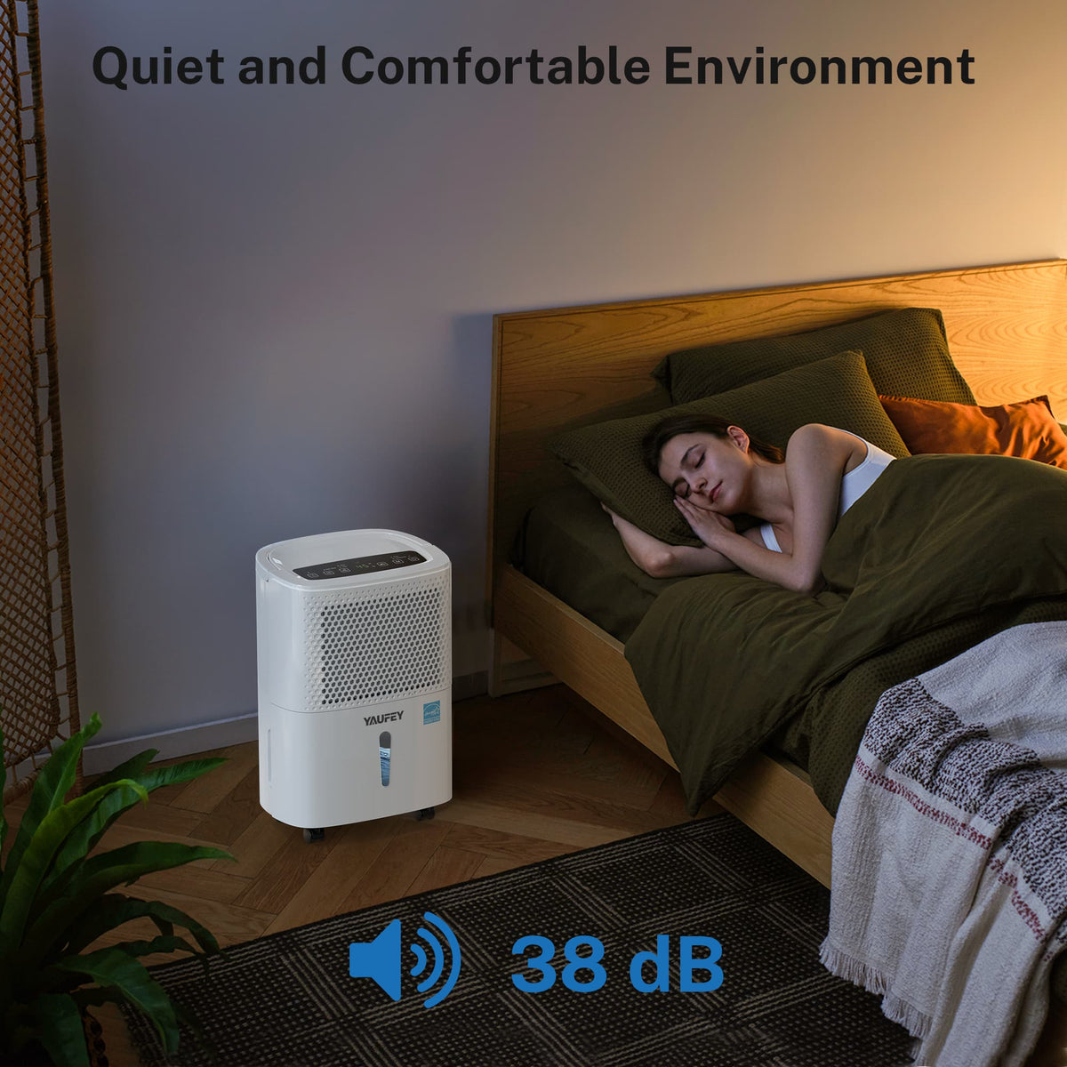 Waykar 30 Pint Dehumidifier for Home & Basements, Up to 2000 Sq. Ft, Energy Star, 10 Pint DOE, Continuous Drain Hose