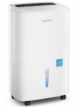 120 Pints 2025 Energy Star Home Dehumidifier for Spaces up to 6,000 Sq. Ft, Ideal for Basement, Bathroom and Large Room with Drain Hose, Portable, Auto Defrost and Self-Drying
