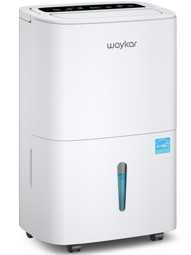 150 Pints Dehumidifier for Spaces up to 7,000 Sq. Ft at Commercial and Industrial Large Room, Warehouse, Storage, Home, Basement, with Drain Hose, Auto Defrost, Self-Drying