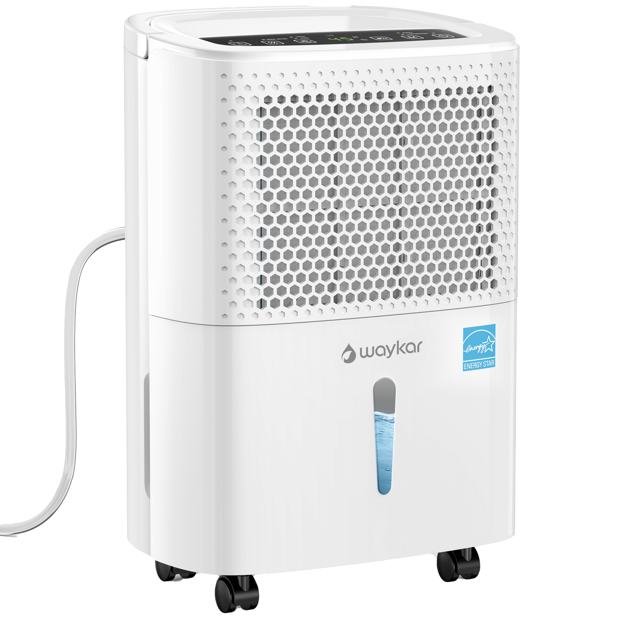 Waykar 31.6 Pints Portable Dehumidifier, ENERGY STAR Dehumidifier for Up to 2,000 Sq. Ft.