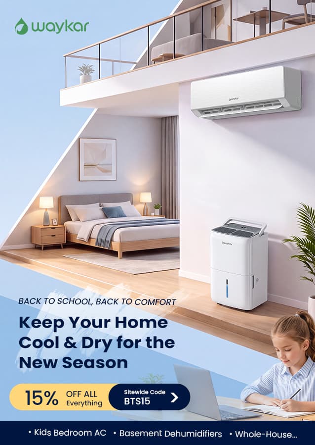 Waykar dehumidifier on sale