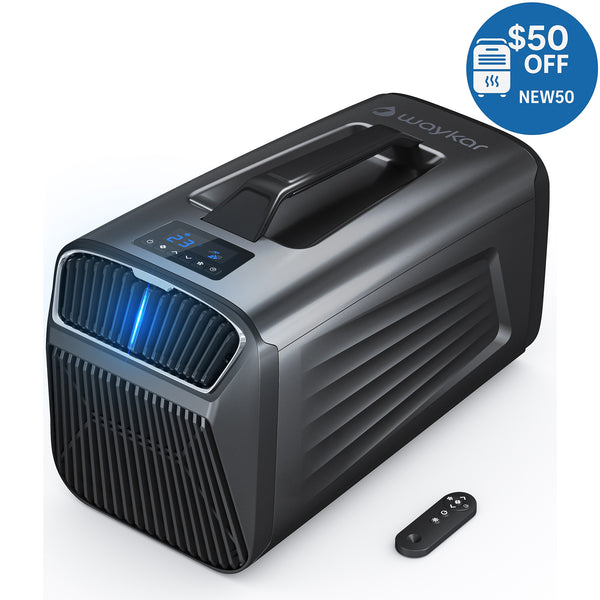 Portable Air Conditioner for Camping, 5000BTU Windowless Air Conditioning with Remote Control [KOW50A]