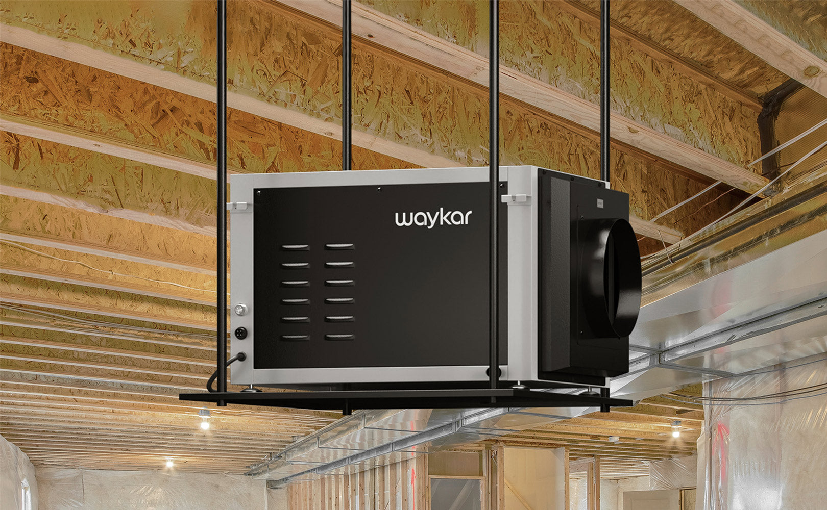 Crawl Space Dehumidifier with Remote