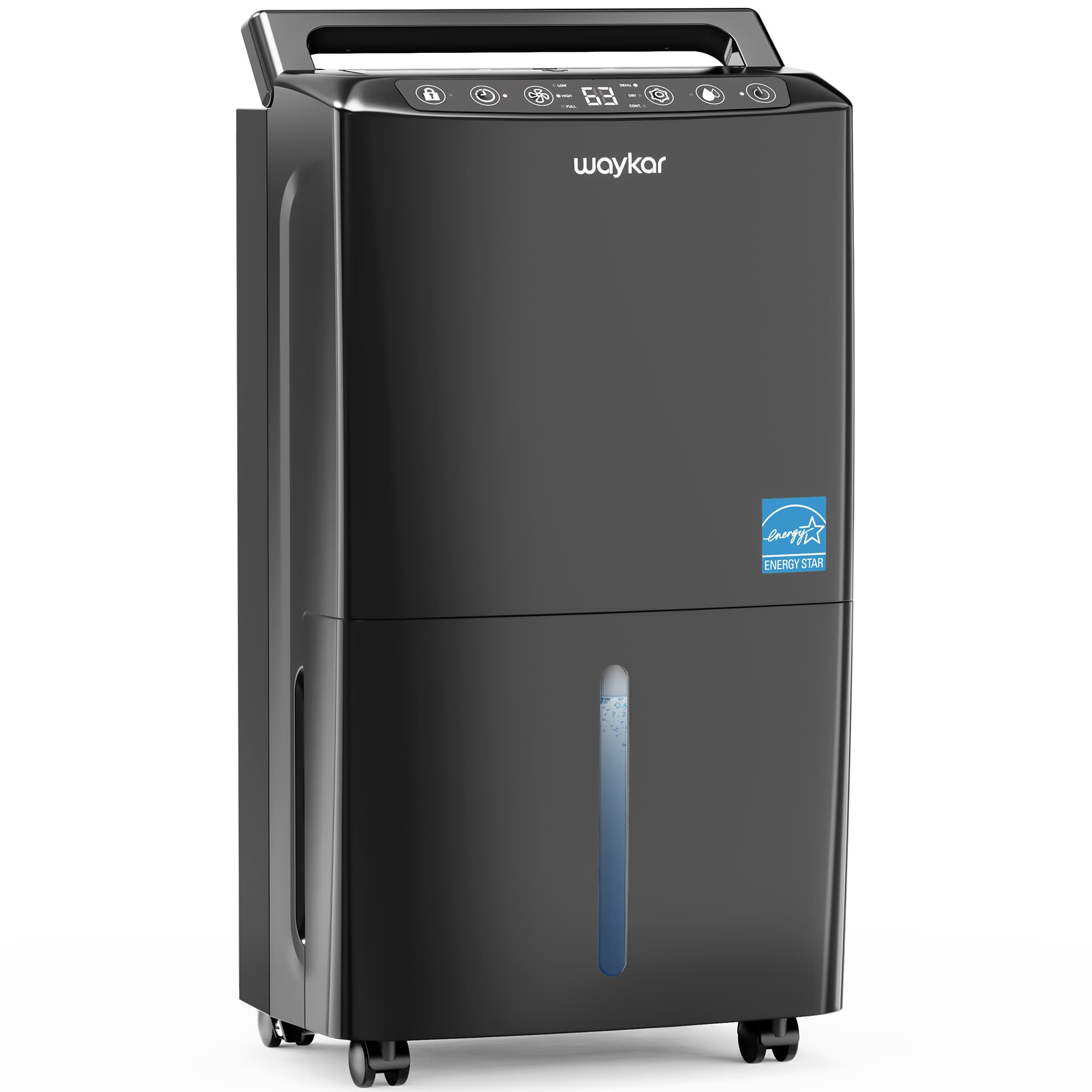 34 Pints Super Quiet Dehumidifier for Room—at 33 dB (Black)