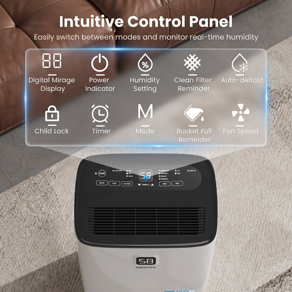 Pre-Sale: 80/150 Pints Whole-Home Dehumidifier with Smart Controls.