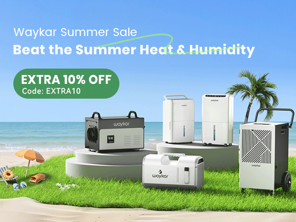 Waykar dehumidifier on sale