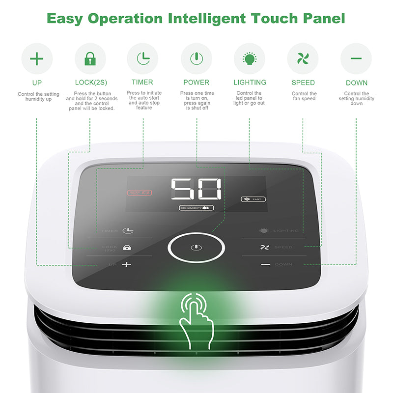 Waykar-34-pints-home-dehumidifier-with-easy-operation-intelligent-touch-panel
